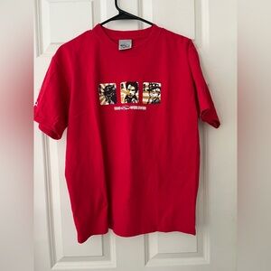 Men’s Vans Worldwide Graphic Japan UK USA Red short sleeve t-shirt Rare Small